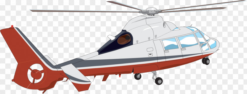 Vector Hand-painted Helicopter Rotor Drawing Clip Art PNG