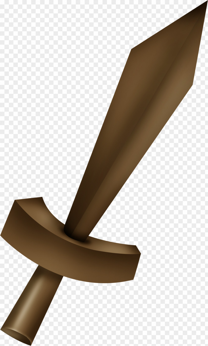 Wood Sword Waster Drawing PNG
