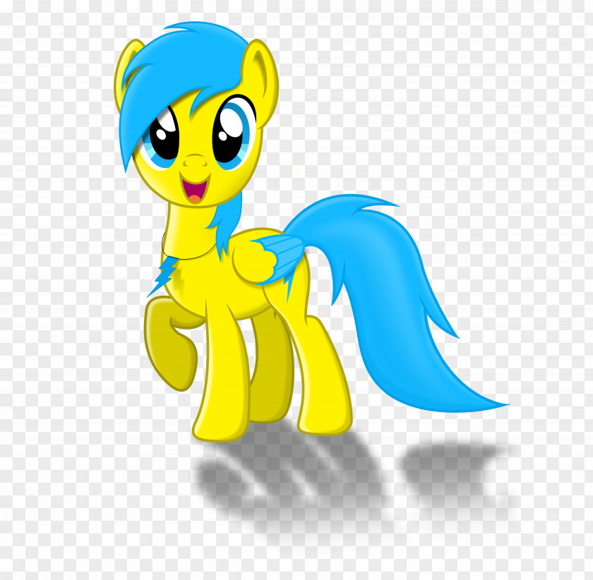 Blue Lightning Pony Horse Animal Clip Art PNG