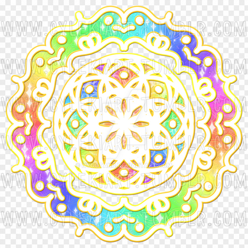 Circle Point Flower Clip Art PNG