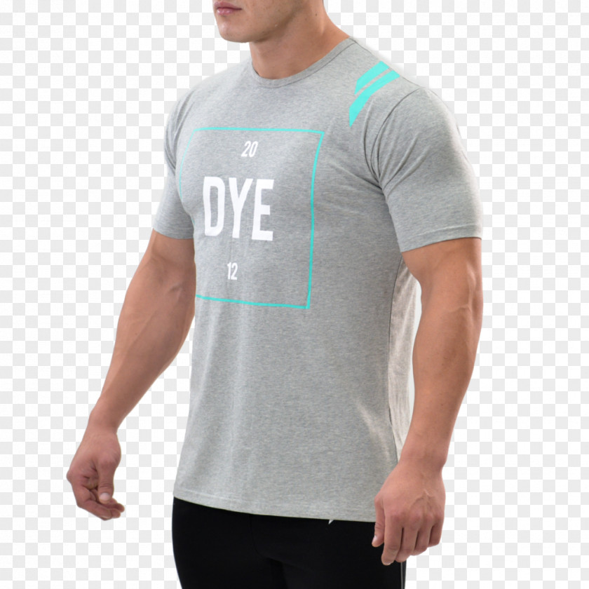 Gray T Shirt Long-sleeved T-shirt Hoodie Teal PNG