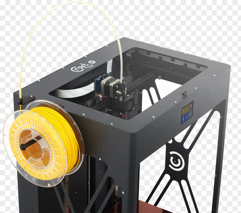 Printer CraftUnique CraftBot XL 3D Printing Desktop Computers Three-dimensional Space PNG