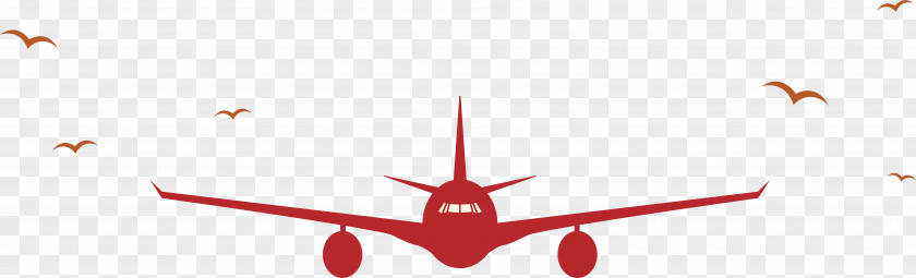 Red Aircraft Travel Poster Graphic Design Brand Illustration PNG