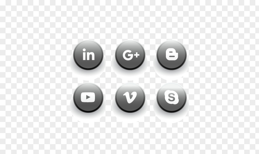 Vector Share Button Social Media Download LinkedIn Icon PNG