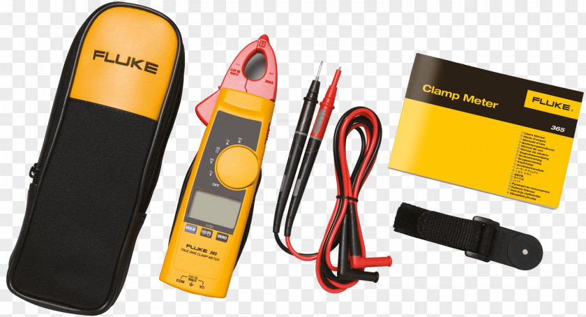 Fluke Current Clamp True RMS Converter Multimeter AC/DC Receiver Design Root Mean Square PNG