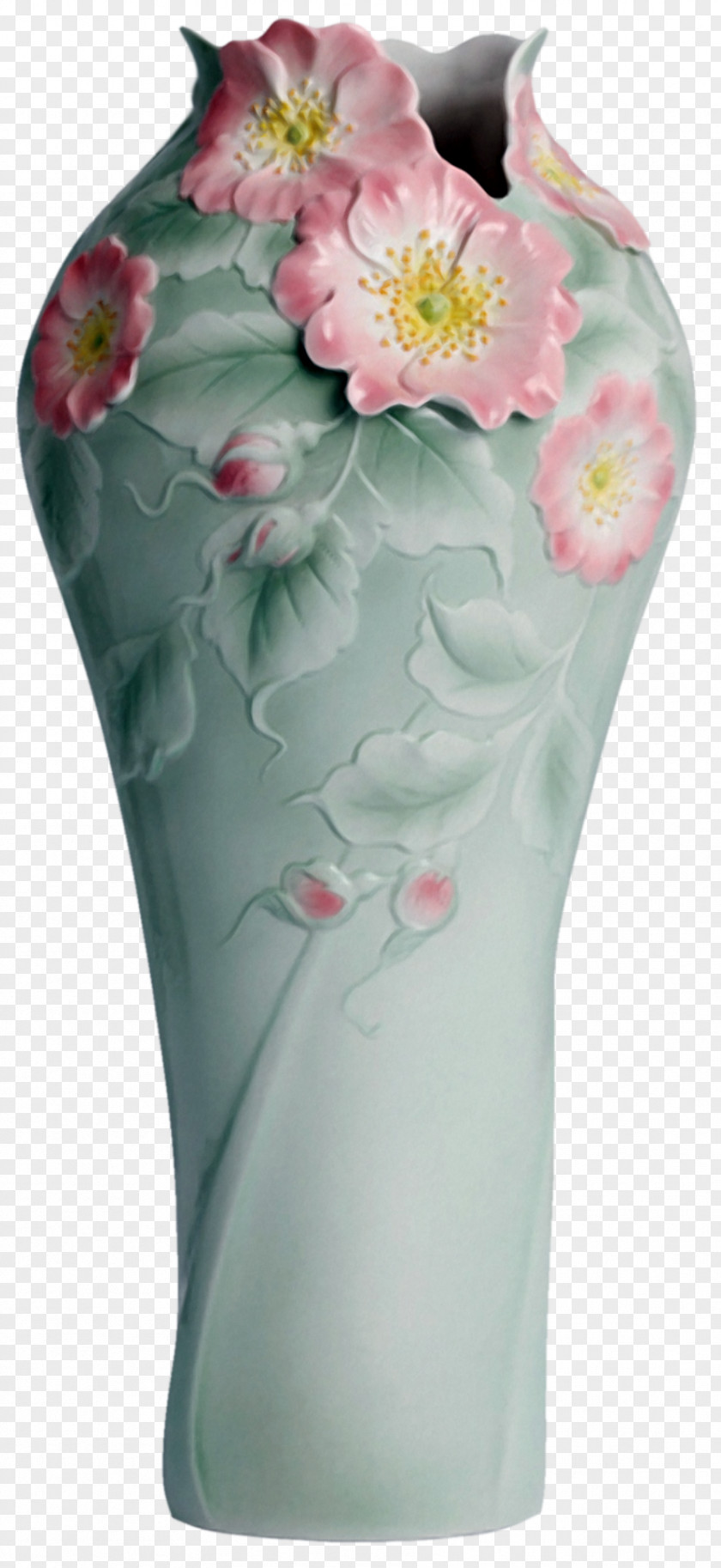 Vase Tulip Decorative Arts Pottery Ceramic PNG