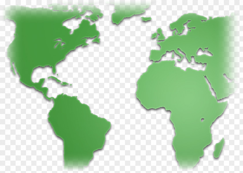 World Map Green Robinson Projection Mapa Polityczna PNG