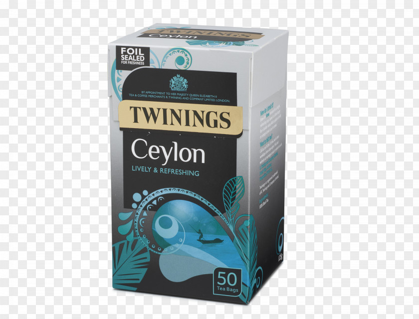 Black Tea Earl Grey White Twinings Bag PNG