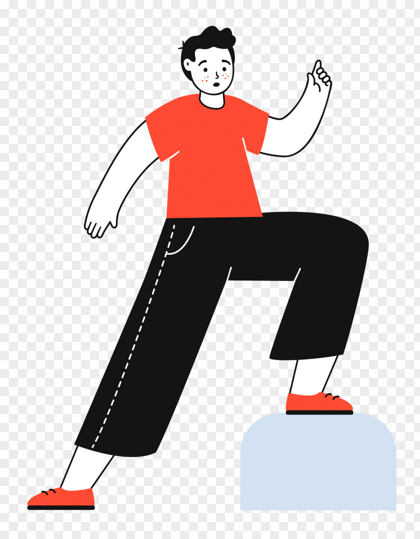 Boy Standing PNG