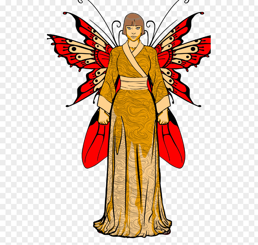 Fairy Costume Design Insect PNG