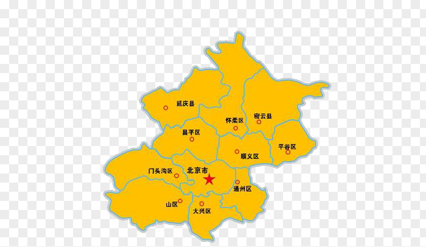 Orange Beijing Map Haidian District Changping Chaoyang Tongzhou District, Dongcheng PNG