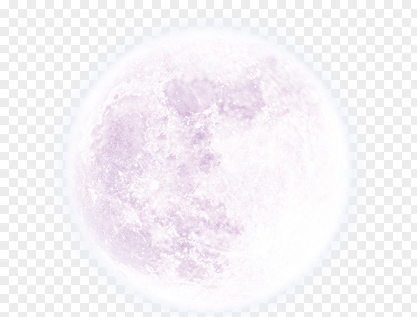 Purple Moon Sphere PNG