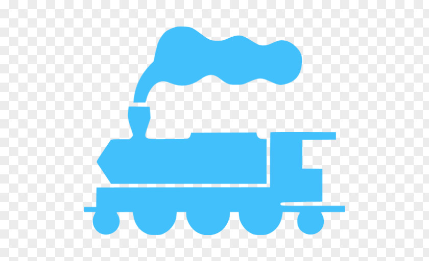 Train Blue Rail Transport Clip Art Locomotive PNG
