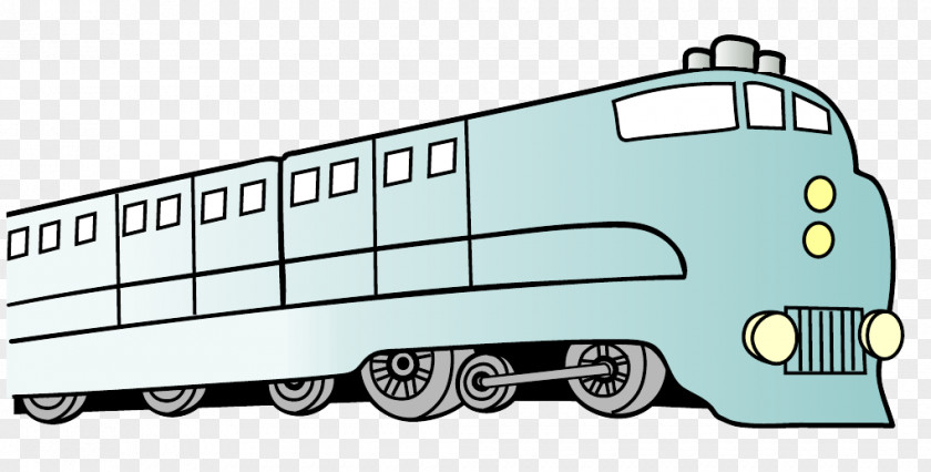 Train Railroad Car Rail Transport PNG