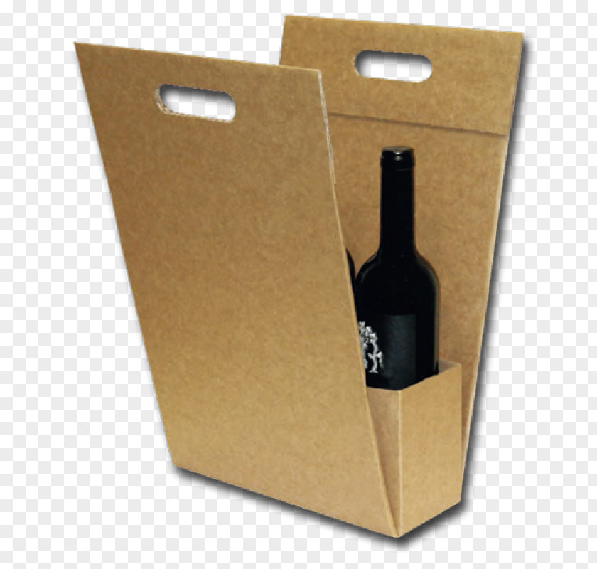 Wine Carton Cardboard Bottle PNG