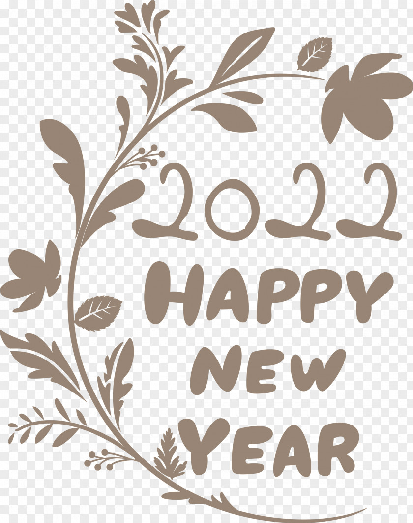 2022 Happy New Year PNG