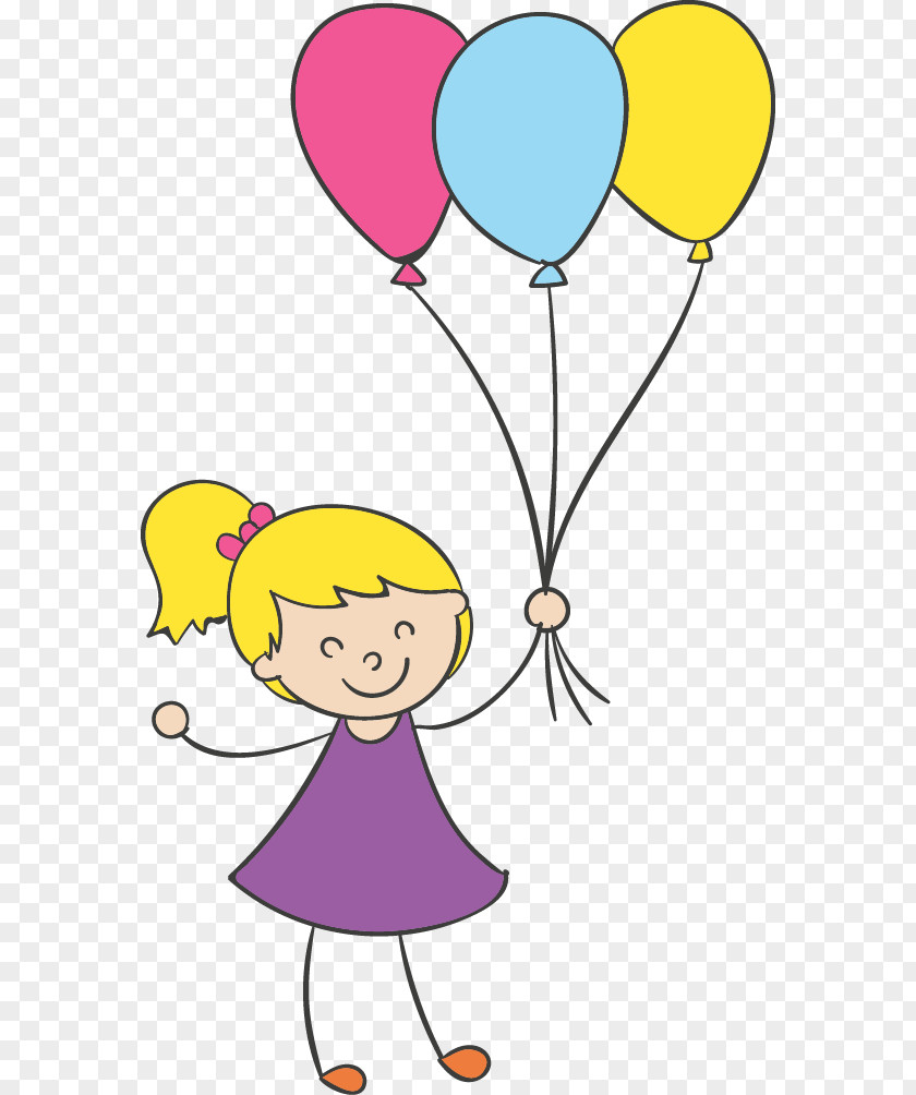 Balloon Child Clip Art PNG