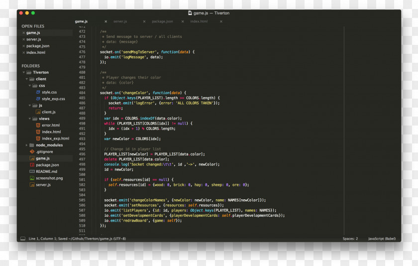 Console Server Go Sublime Text Protocol Screenshot GitHub Inc. PNG