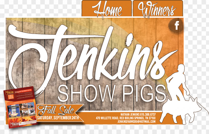 Jenkins Brand Varnish Font PNG