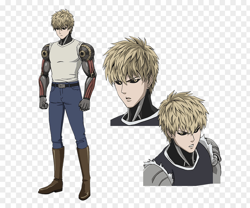 One Punch Man Genos Cosplay Saitama Hero PNG