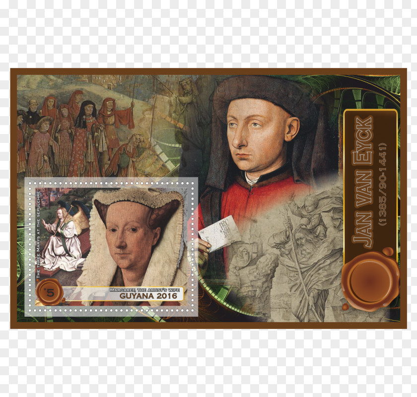 Painting Jan Van Eyck Portrait Stock Photography Giclée PNG