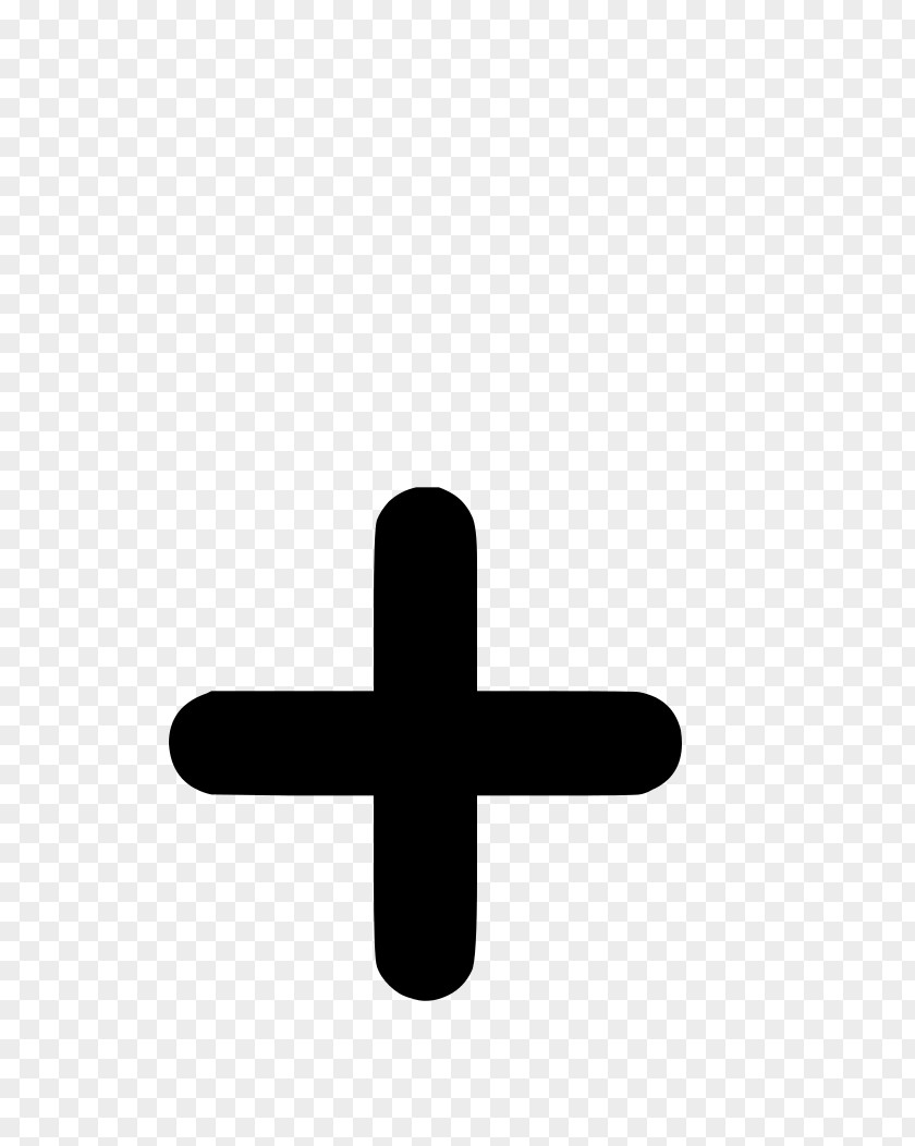 Plus Symbol + And Minus Signs Clip Art PNG