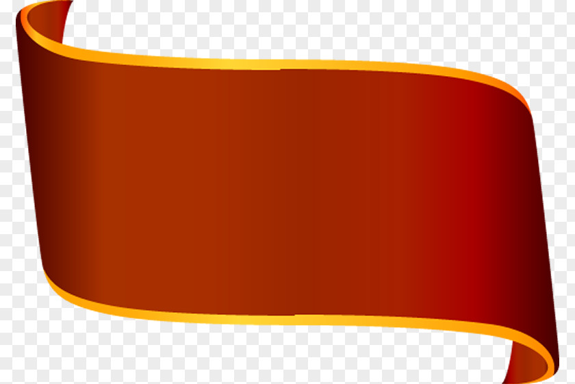 Rectangle Material Property Orange PNG