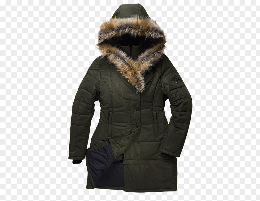 GroundBreaking Overcoat Parka Jacket Scarf PNG