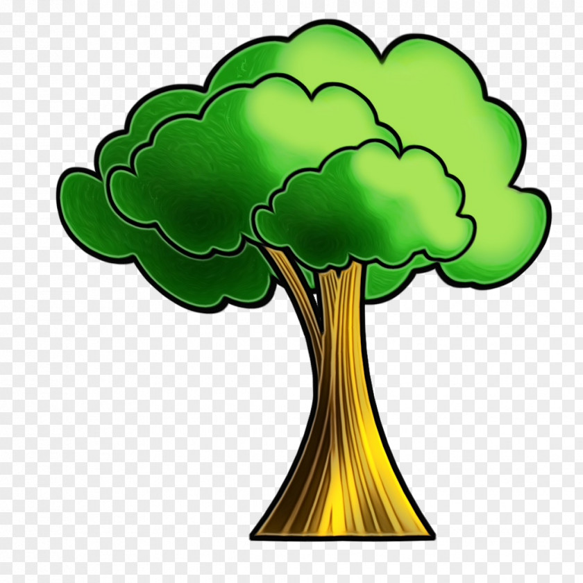 Plant Stem Symbol Green Tree Leaf Broccoli PNG