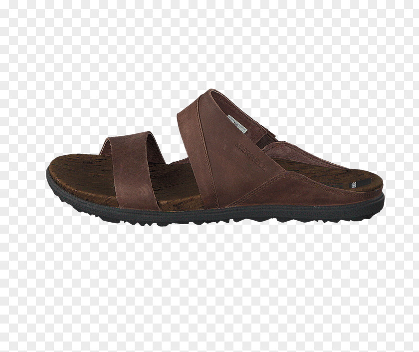 Sandal Slipper Brown Slide Shoe PNG