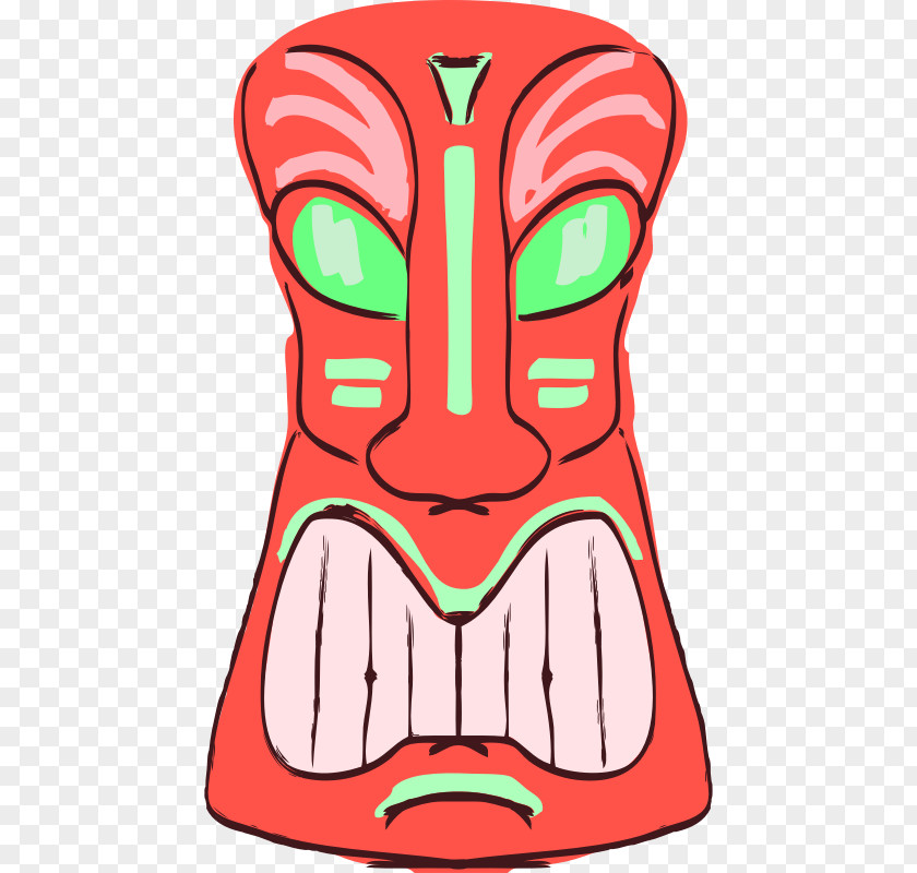 Totem War Cliparts Tiki Clip Art PNG