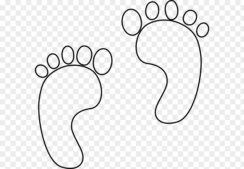 Walking Footprints Cliparts Footprint Template Clip Art PNG