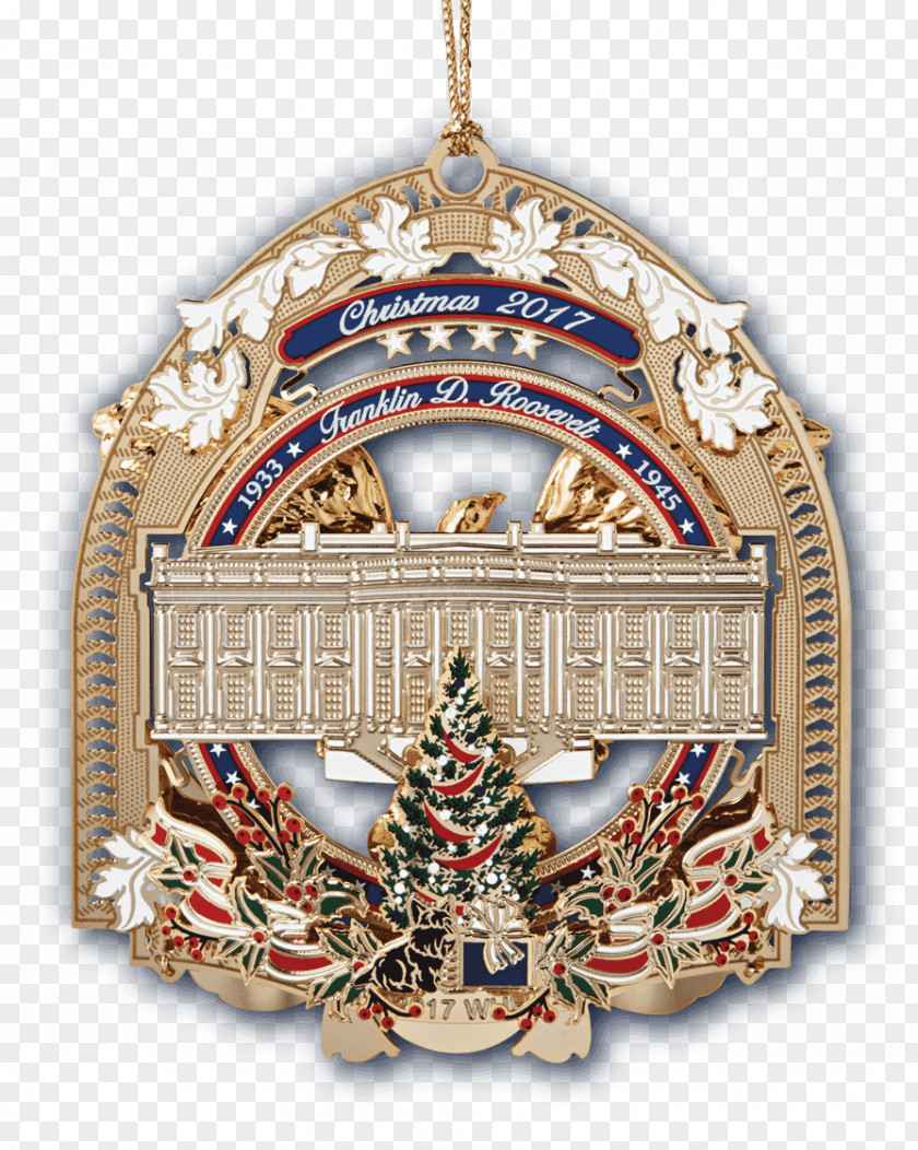 Ornament White House Historical Association Christmas Gift PNG