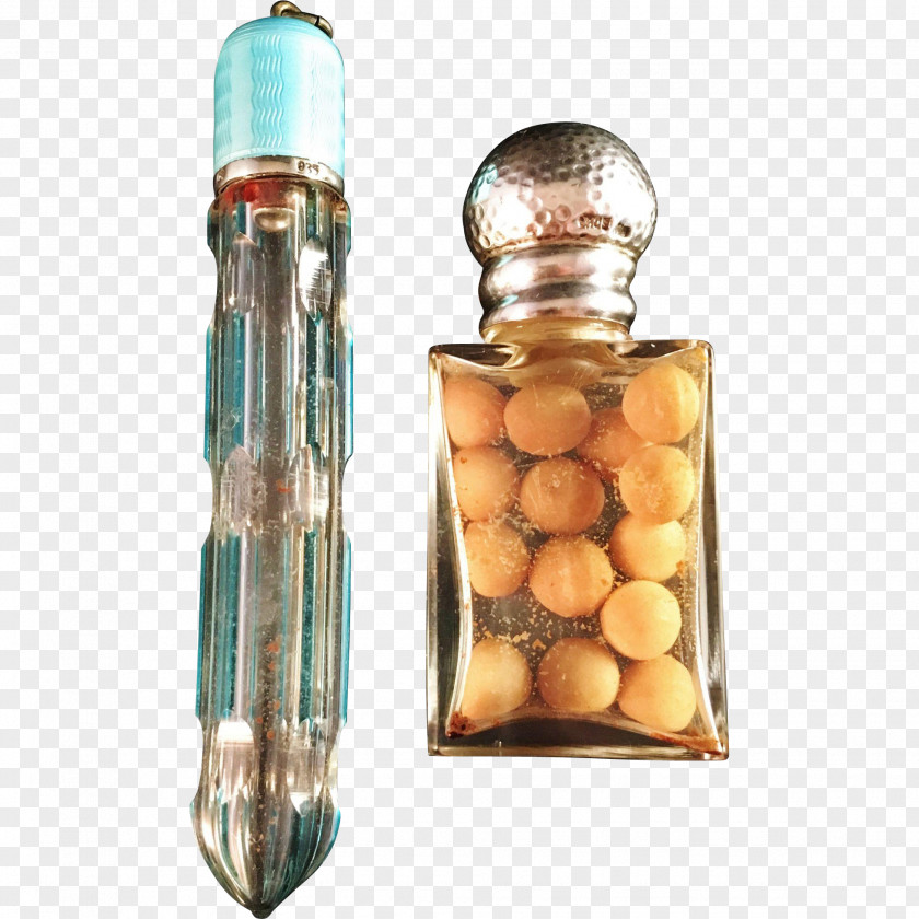 Perfume Bottle Bottles Glass Gold PNG