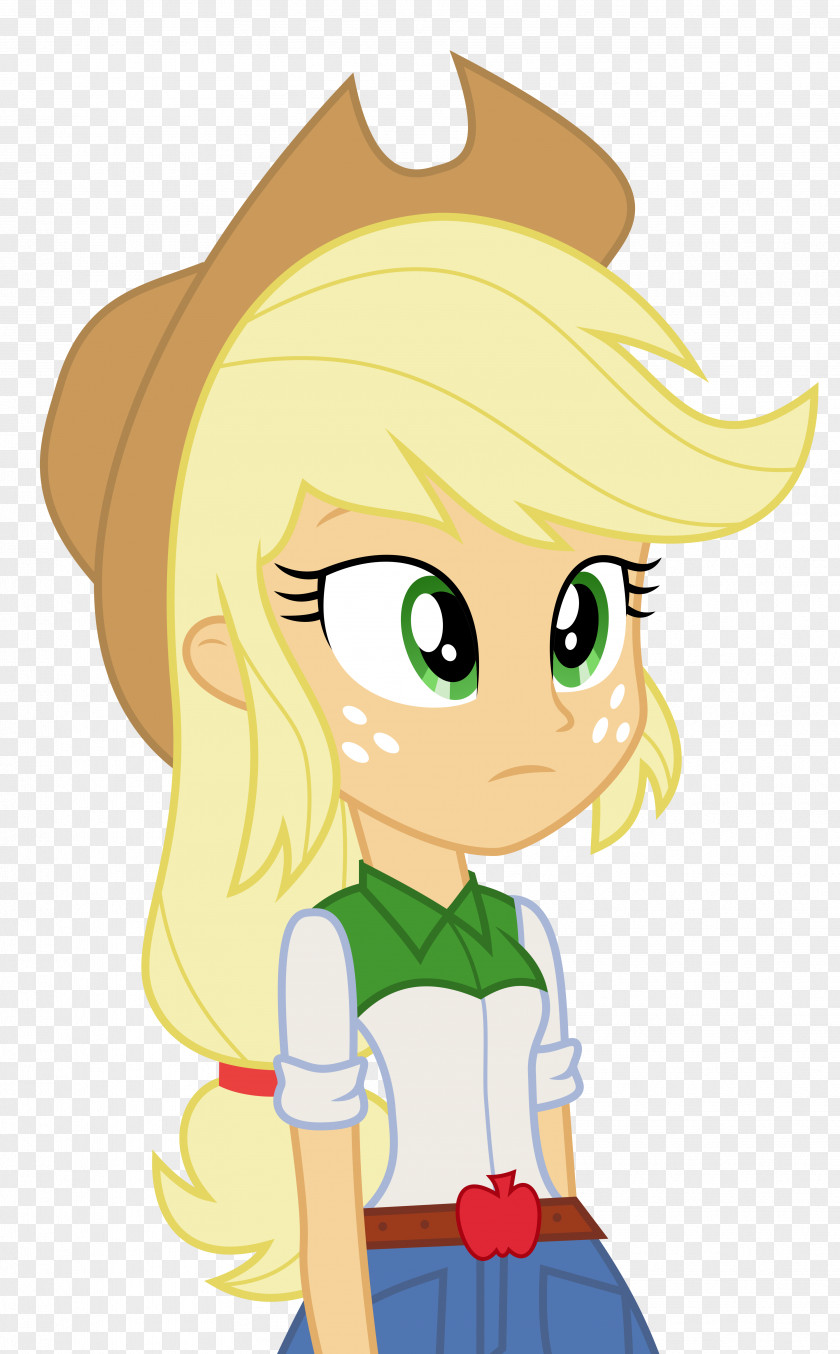 Applejack Crying My Little Pony: Equestria Girls Art Illustration PNG