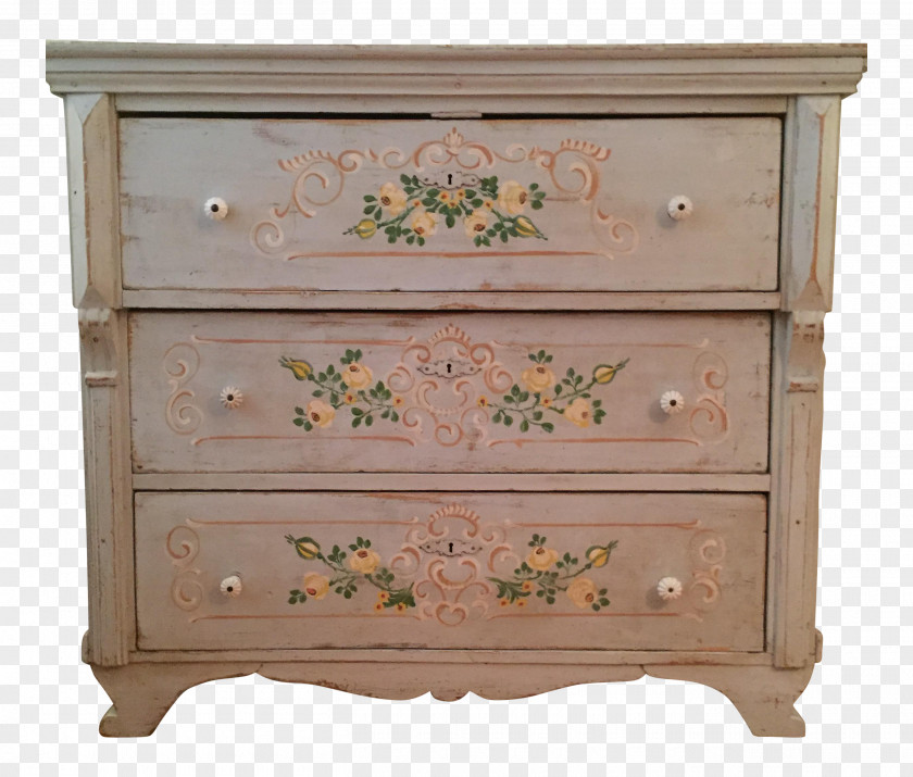 Chest Of Drawers Bedside Tables Chiffonier Wood Stain PNG of drawers stain, retro hand painted clipart PNG