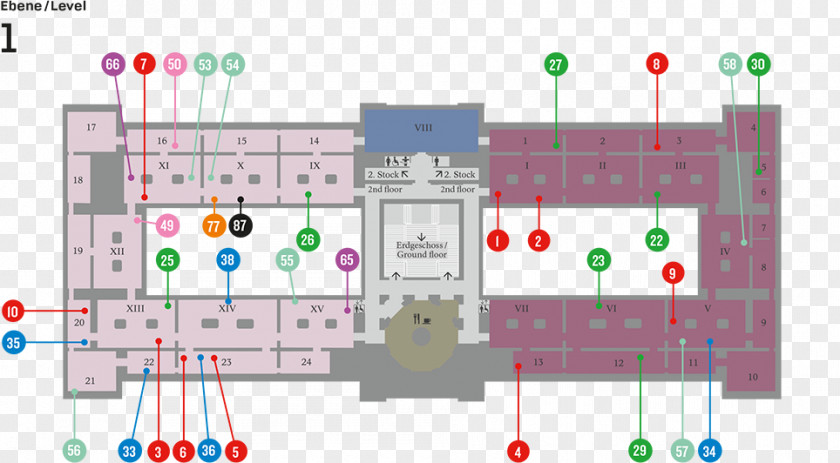 Kunsthistorisches Museum Of Ethnology, Vienna Floor Plan PNG