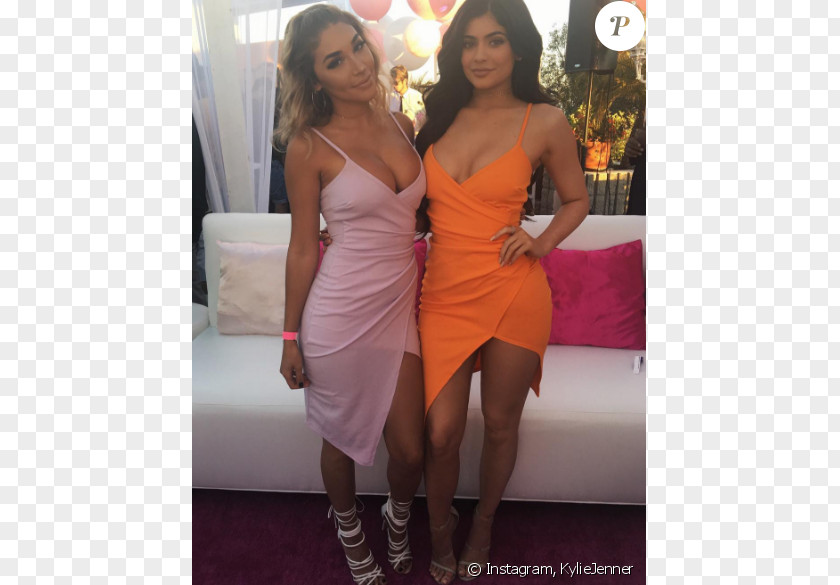 Kylie Jenner PrettyLittleThing Fashion Los Angeles Model Dress PNG