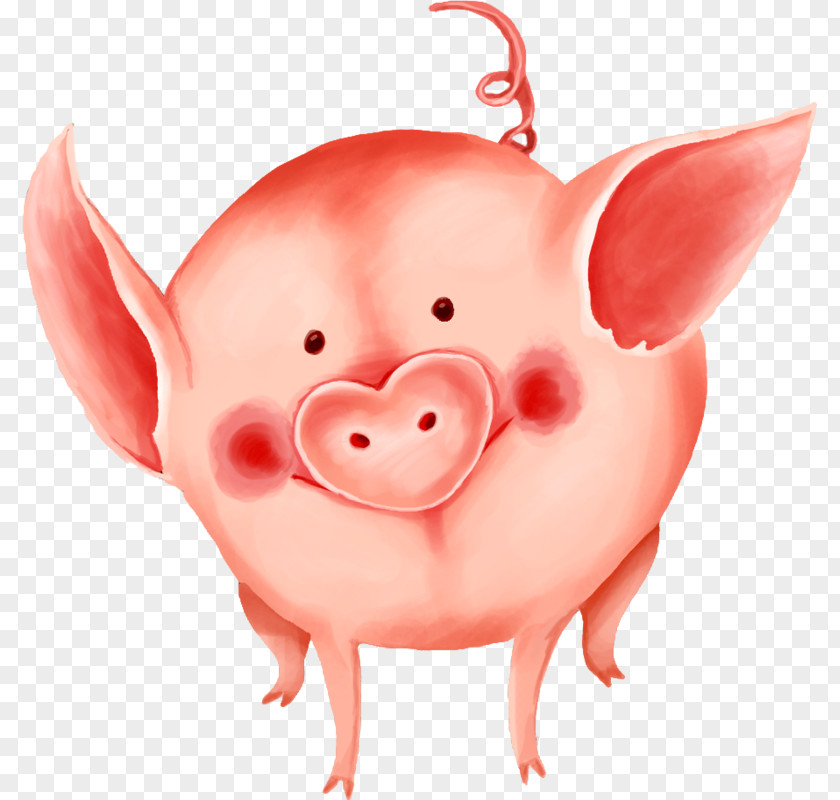 Pig Domestic Clip Art PNG