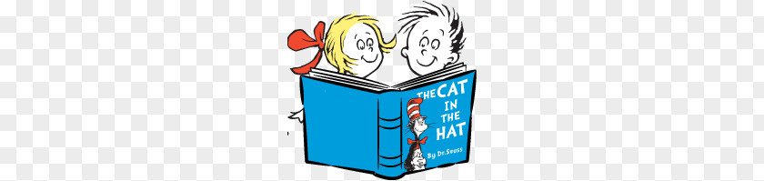 Reading Hat Cliparts The Cat In One Fish, Two Red Blue Fish Green Eggs And Ham Oh, Places Youll Go! Horton PNG