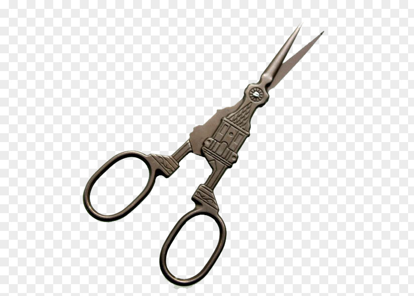 Retro Craft Scissors Icon PNG
