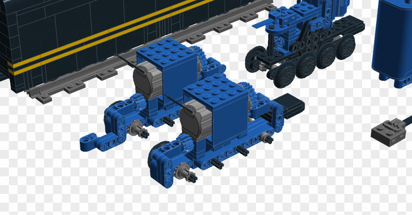 Tender Engineering Machine Toy PNG