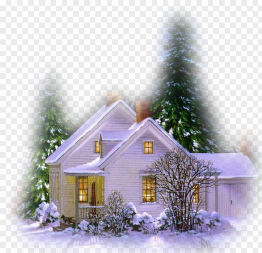 Winter Christmas Clip Art PNG