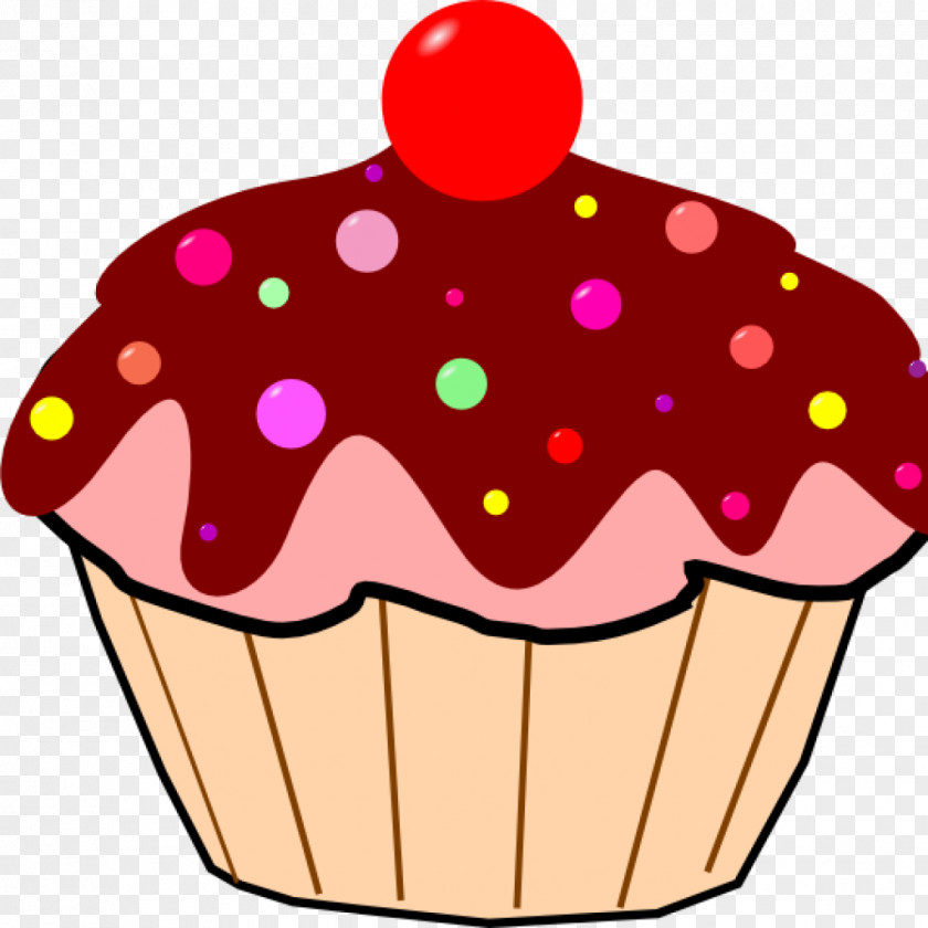 Cake Cupcake Clip Art Openclipart American Muffins PNG