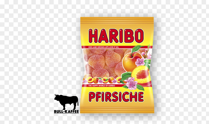 Candy Gummi Gummy Bear Haribo Peach PNG