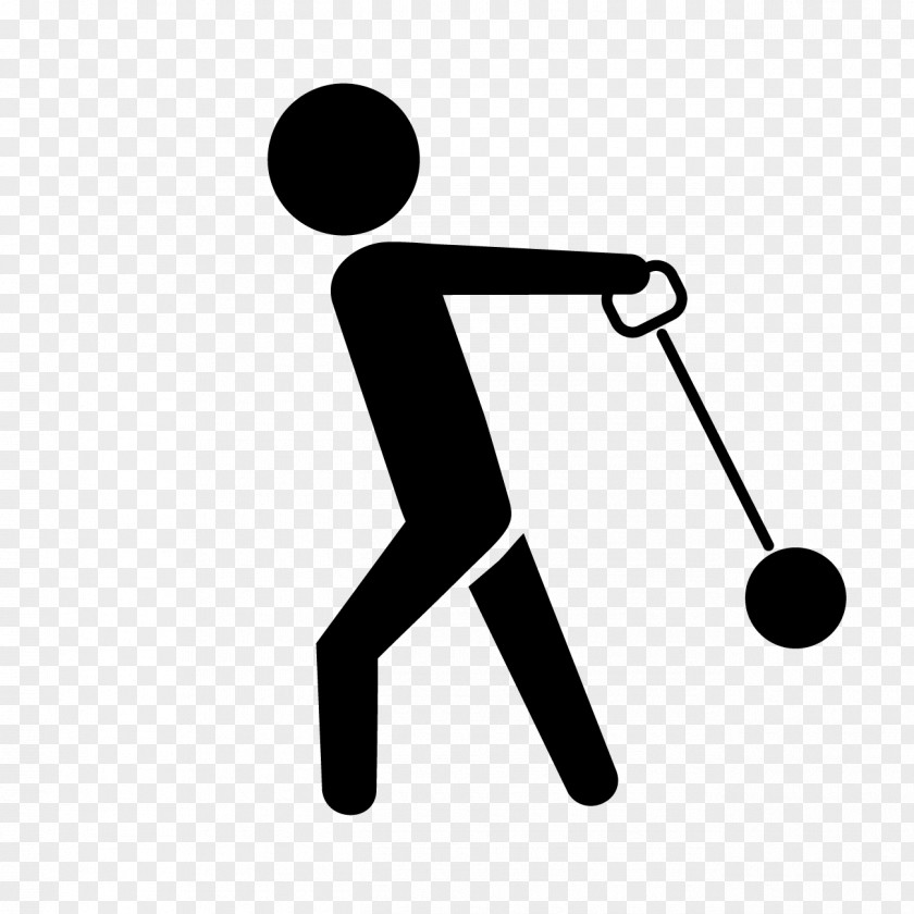 Hammer Throw Sport Clip Art PNG