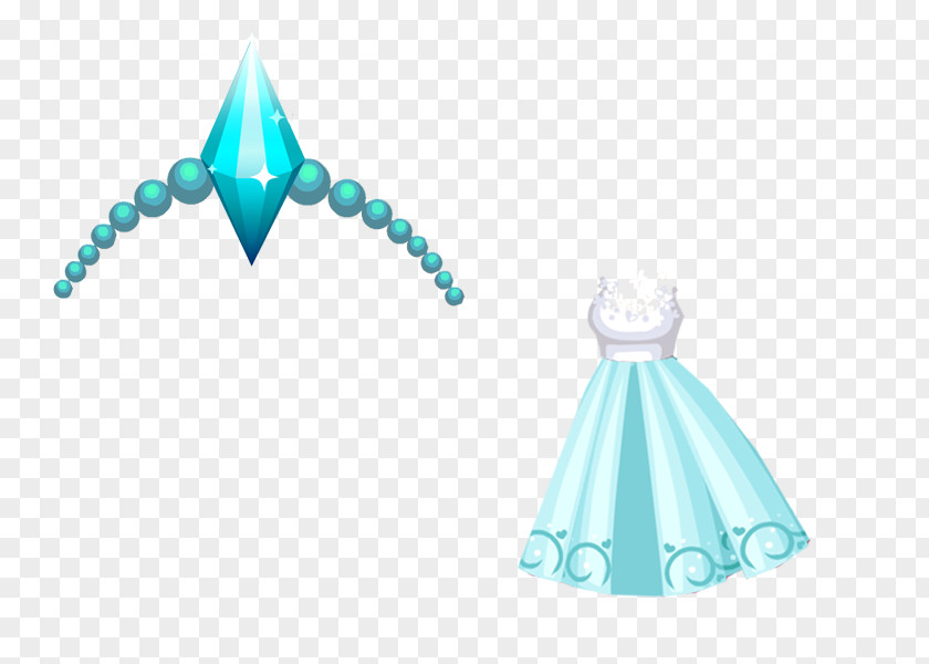 Jewellery Turquoise Party Hat Body PNG