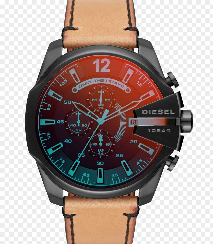Watch Diesel Mega Chief Chronograph Strap PNG
