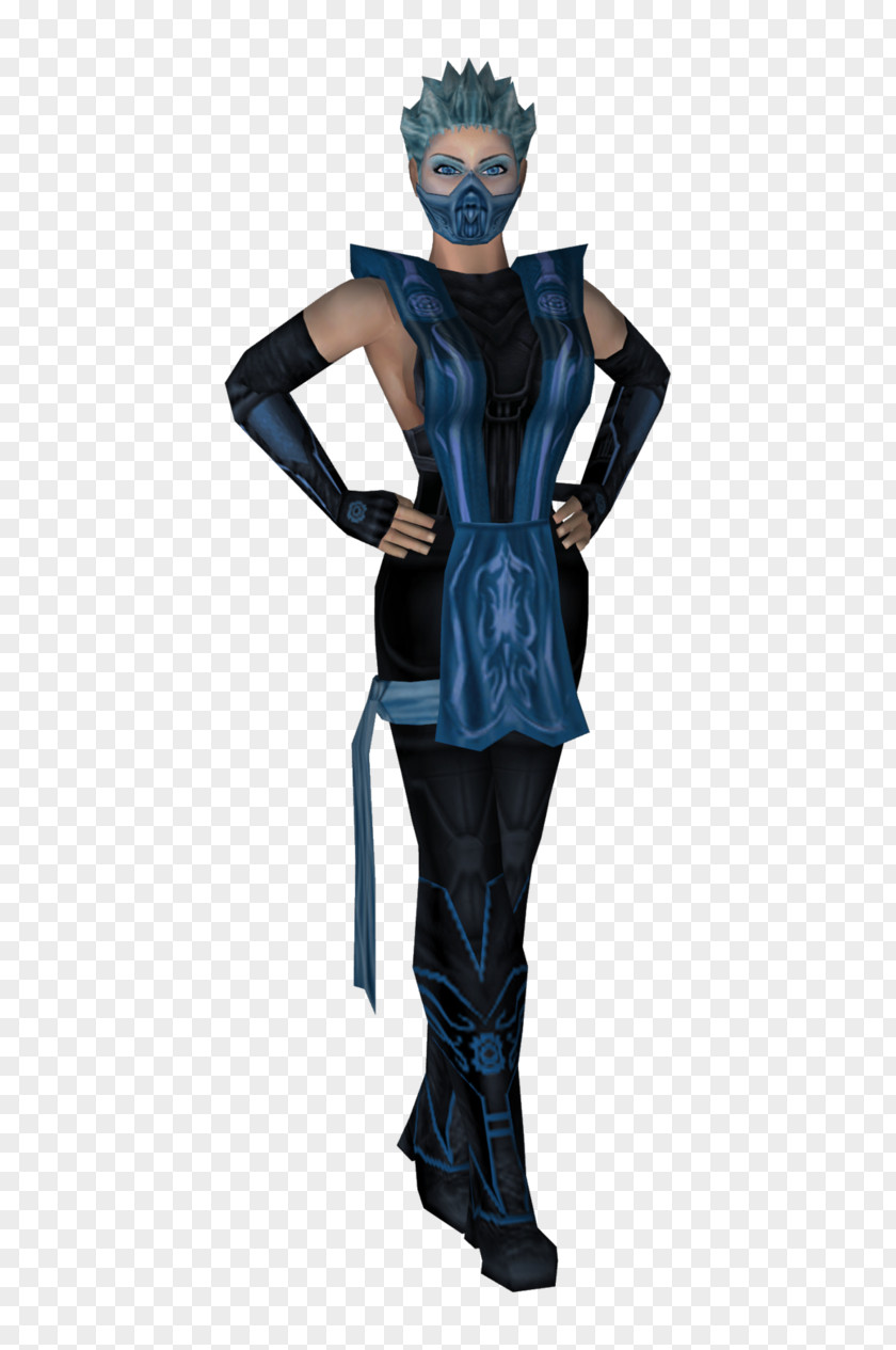 Ice Frost Costume Design Character Fiction Electric Blue PNG
