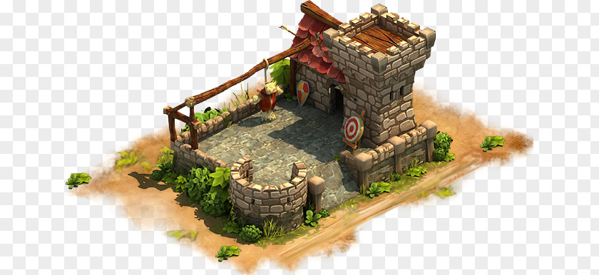 Isometric Medieval Buildings Concept Art Director Pixel Game PNG